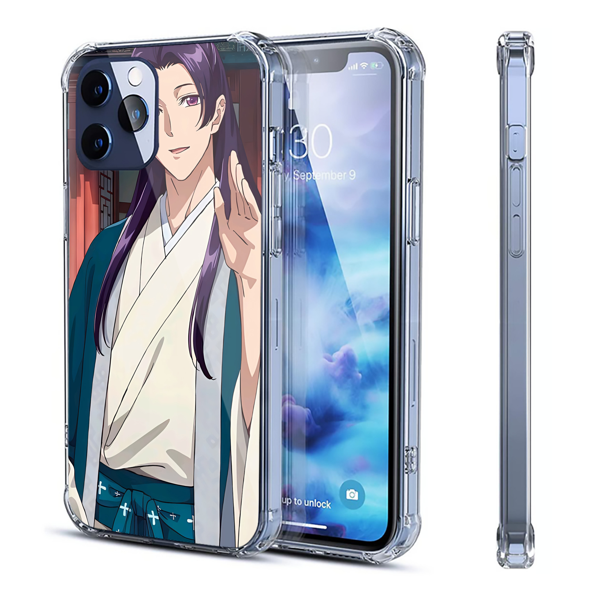 （画像用） 薬屋のひとりごと The Apothecary Diaries 【iPhone 12シリーズ対応】透明スマホケース（クリアソフトケース）